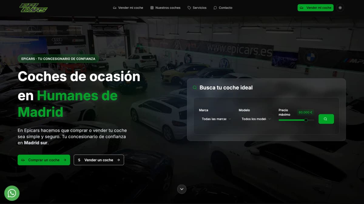 Epicars - Proyecto web